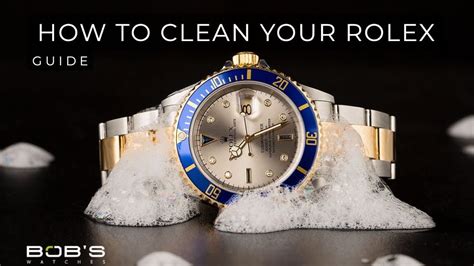 rolex aufbereiten|how to clean rolex glasses.